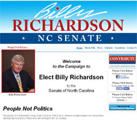 Elect Billy Richardson - NC Senate